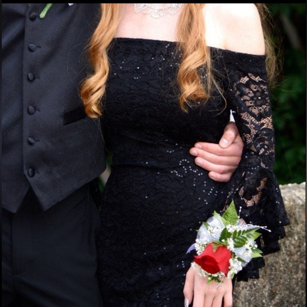 Black party dress